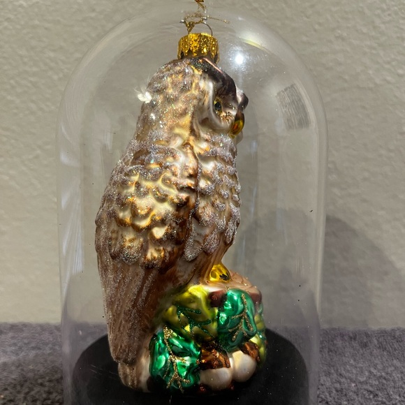 NIB Hand-Blown Owl Ornament - Picture 3 of 6